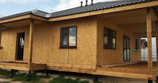 Одноэтажный дом из панелей под ключ в Каменске-Уральском - Строй-Кмн от 133198 рублей