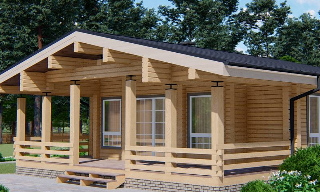 Проекты домов из бруса под ключ в Каменске-Уральском – Строй-Кмн, доступные цены от 307380 руб.