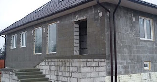 Фасад из газобетона для дома в Каменске-Уральском - Строй-Кмн, качественная отделка от 2050 руб.