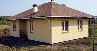 Одноэтажный дом из панелей под ключ в Каменске-Уральском - Строй-Кмн от 133198 рублей