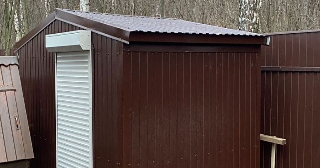 Сарай из металлопрофиля в Каменске-Уральском для дачи от Строй-Кмн от 40984 рублей